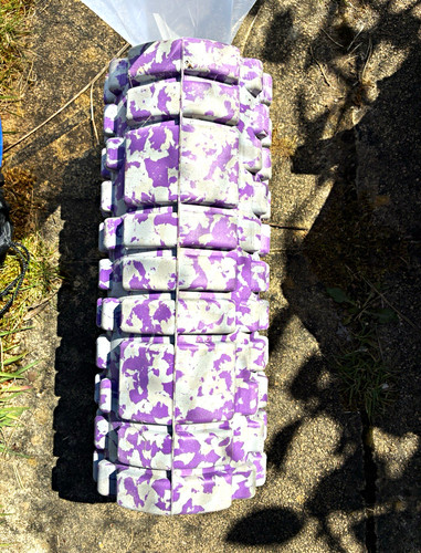 Purple white camouflage - purple,