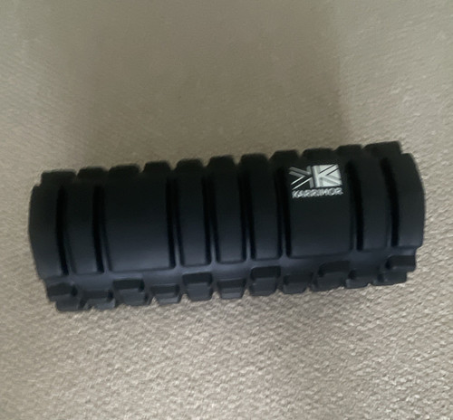 Domyos black foam roller - black,