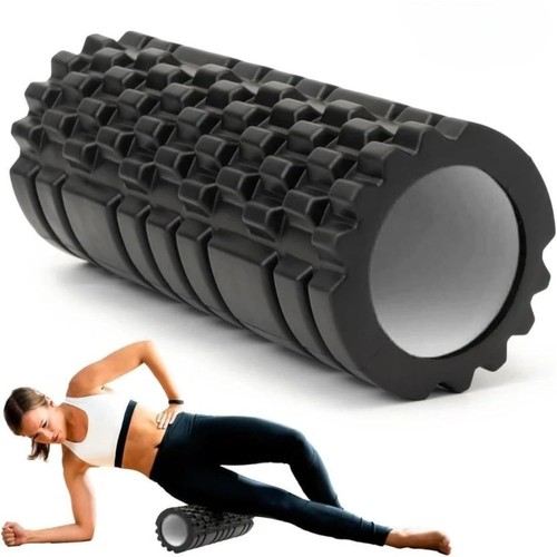 Foam fitness roller for deep - foam,
