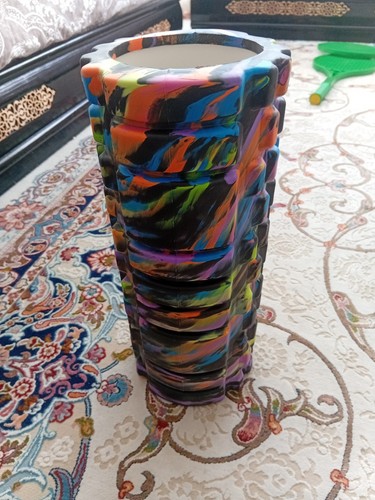 Multicolour textured foam - multicolour,