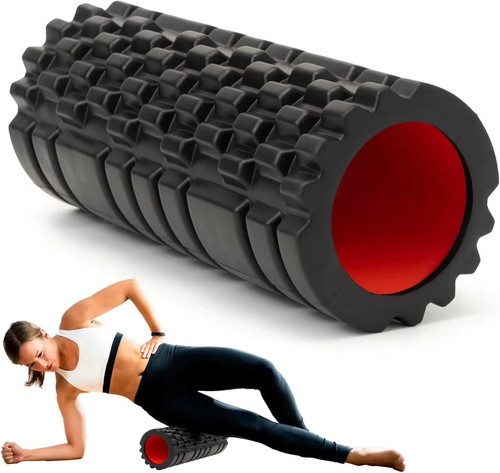 Foam roller massage - foam, grid