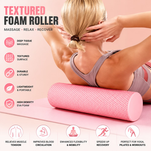 Xn8 fitness foam roller - foam, longer