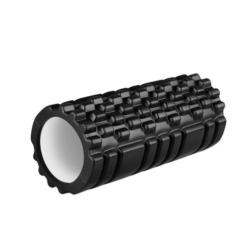 Black foam roller new - black,